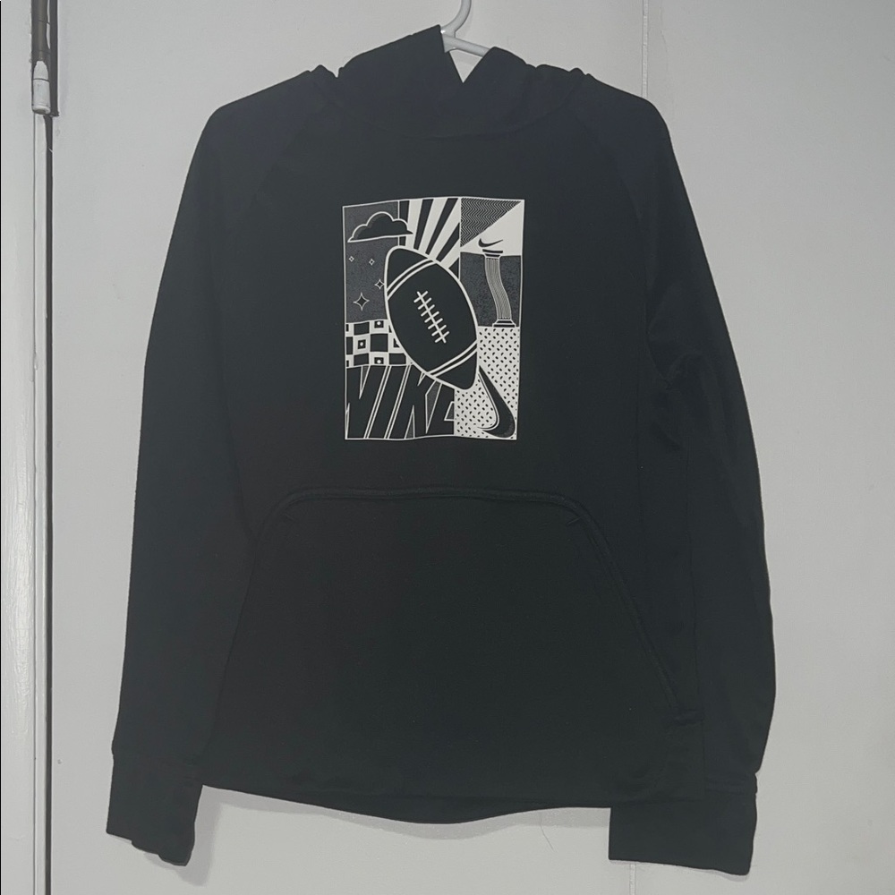 Kids Black Nike Hoodie